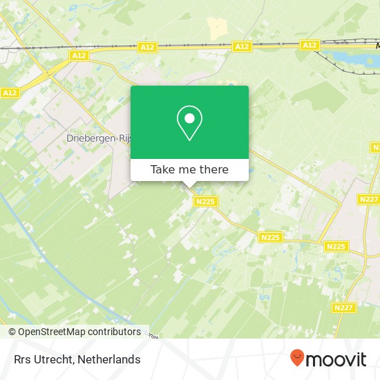 Rrs Utrecht kaart