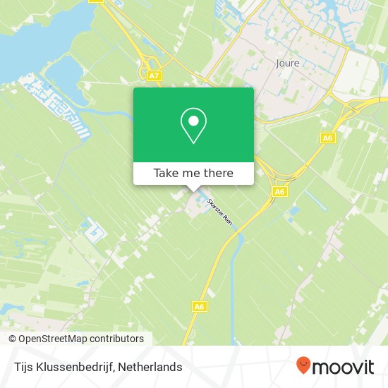 Tijs Klussenbedrijf kaart