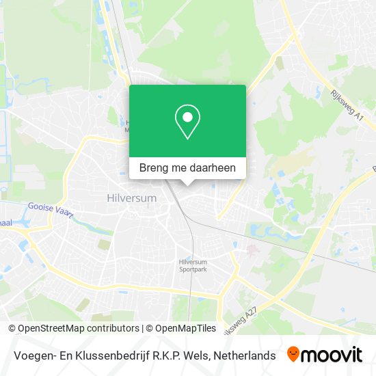 Voegen- En Klussenbedrijf R.K.P. Wels kaart