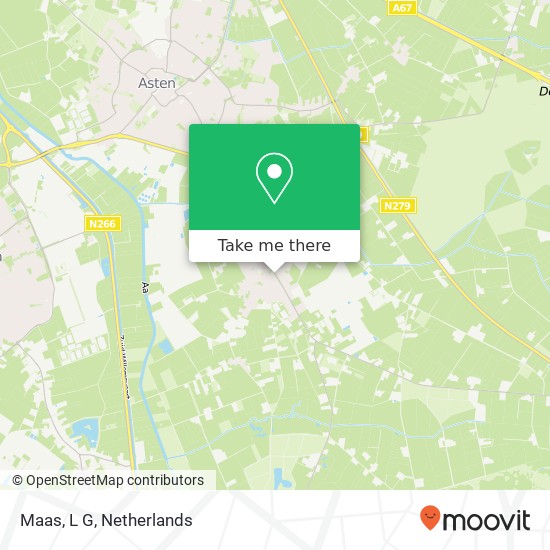 Maas, L G kaart