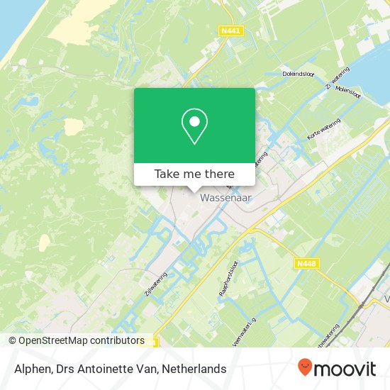 Alphen, Drs Antoinette Van kaart