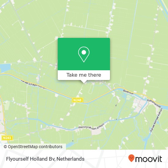 Flyourself Holland Bv kaart