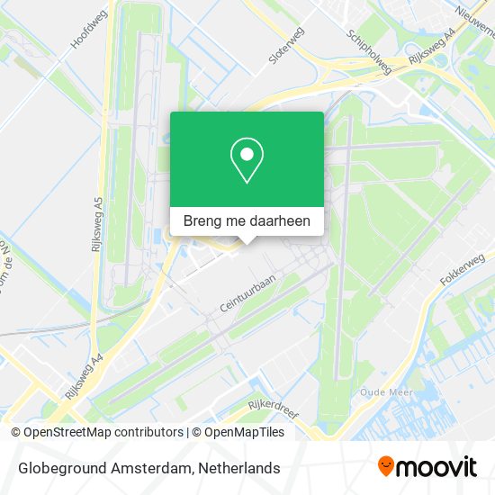 Globeground Amsterdam kaart