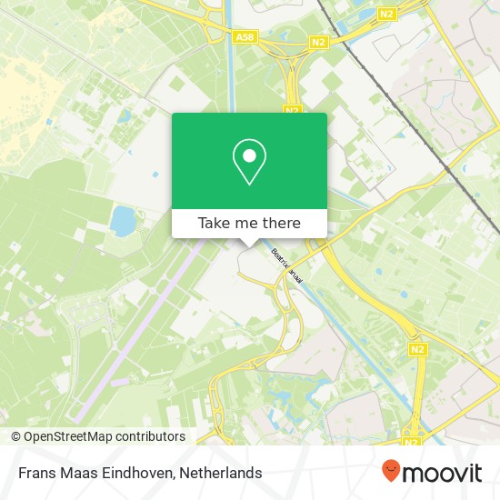 Frans Maas Eindhoven kaart