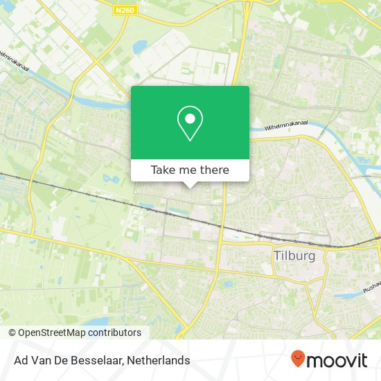 Ad Van De Besselaar kaart