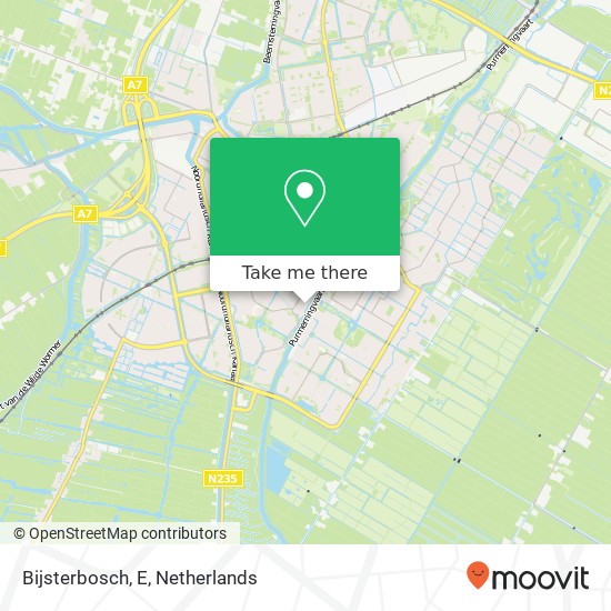 Bijsterbosch, E kaart