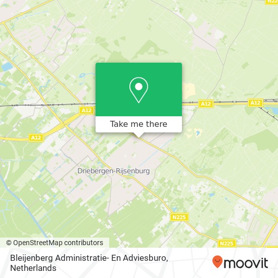 Bleijenberg Administratie- En Adviesburo kaart