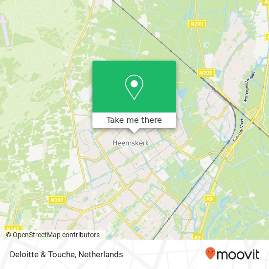 Deloitte & Touche kaart