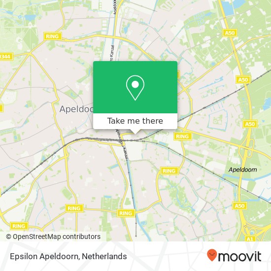 Epsilon Apeldoorn kaart