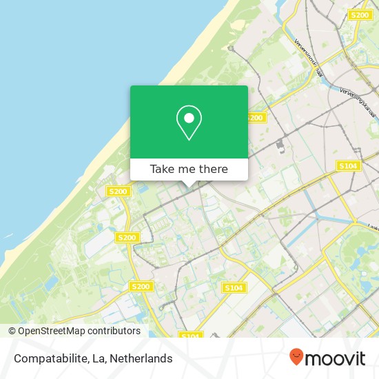 Compatabilite, La kaart