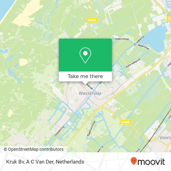 Kruk Bv, A C Van Der kaart