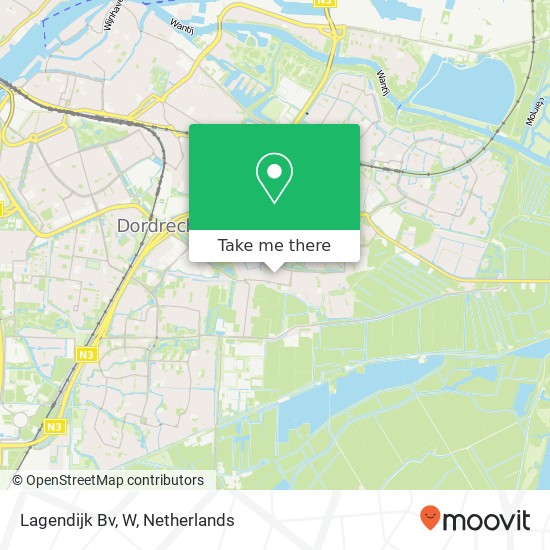 Lagendijk Bv, W kaart