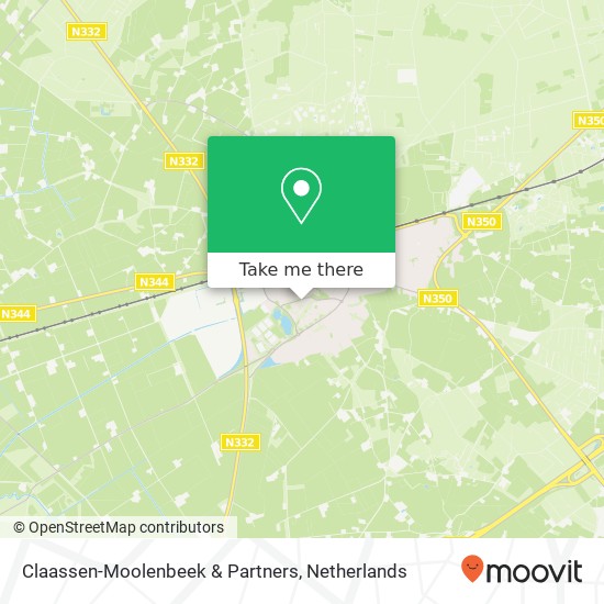 Claassen-Moolenbeek & Partners kaart