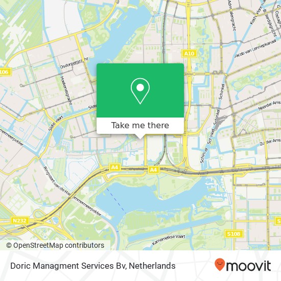 Doric Managment Services Bv kaart