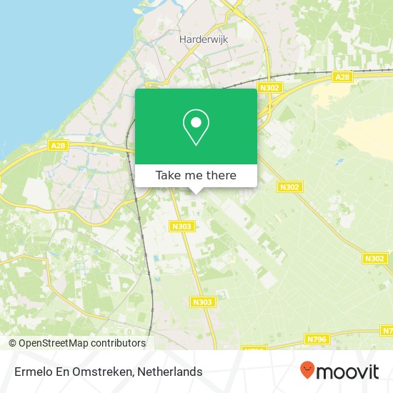 Ermelo En Omstreken kaart