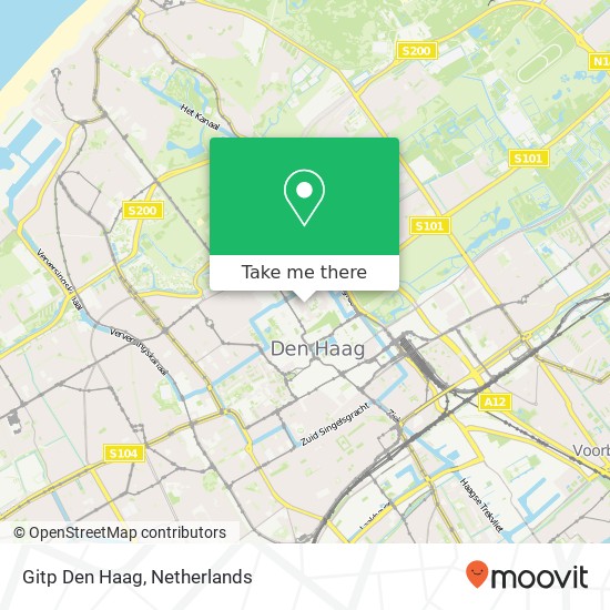 Gitp Den Haag kaart