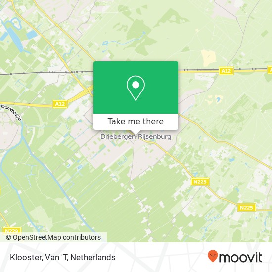 Klooster, Van 'T kaart