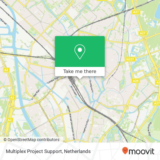 Multiplex Project Support kaart