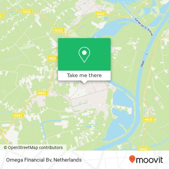 Omega Financial Bv kaart