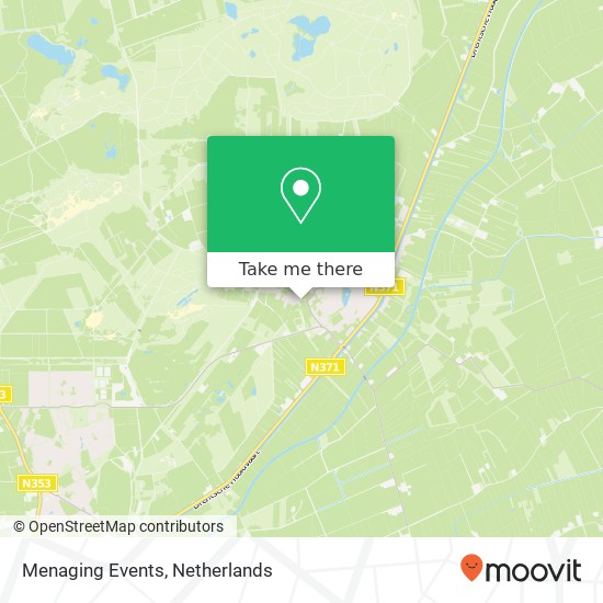 Menaging Events kaart