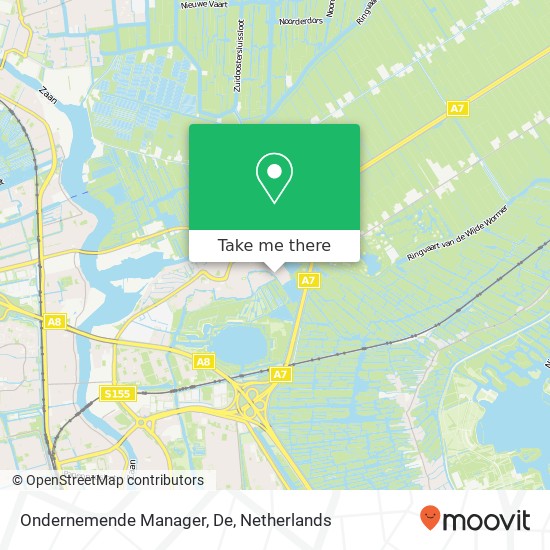 Ondernemende Manager, De kaart