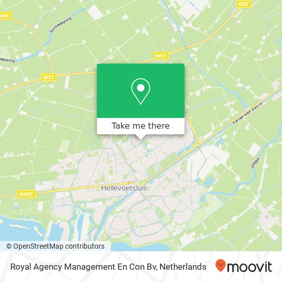 Royal Agency Management En Con Bv kaart