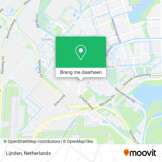Lijnden kaart