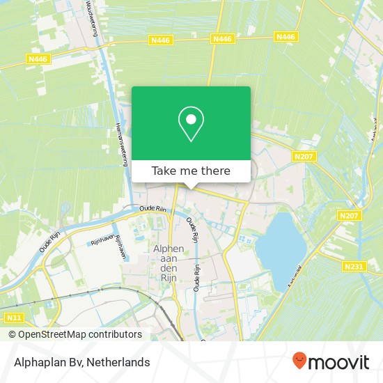 Alphaplan Bv kaart