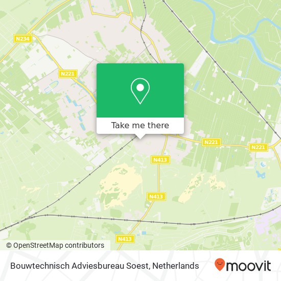 Bouwtechnisch Adviesbureau Soest kaart