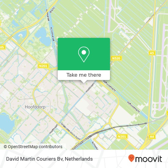 David Martin Couriers Bv kaart