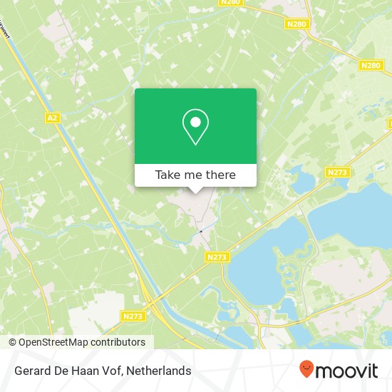 Gerard De Haan Vof kaart