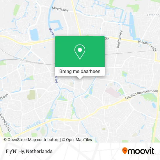 Fly'N' Hy kaart