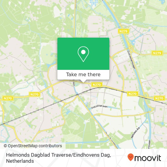 Helmonds Dagblad Traverse / Eindhovens Dag kaart