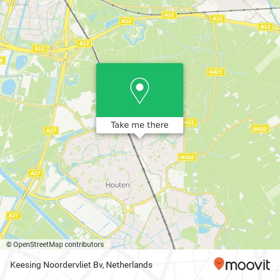 Keesing Noordervliet Bv kaart