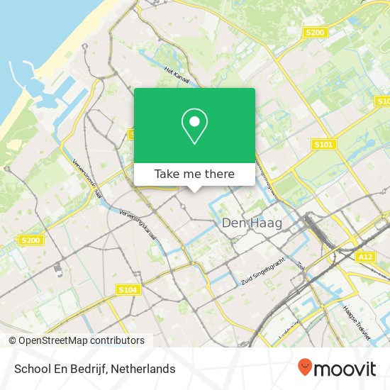 School En Bedrijf kaart