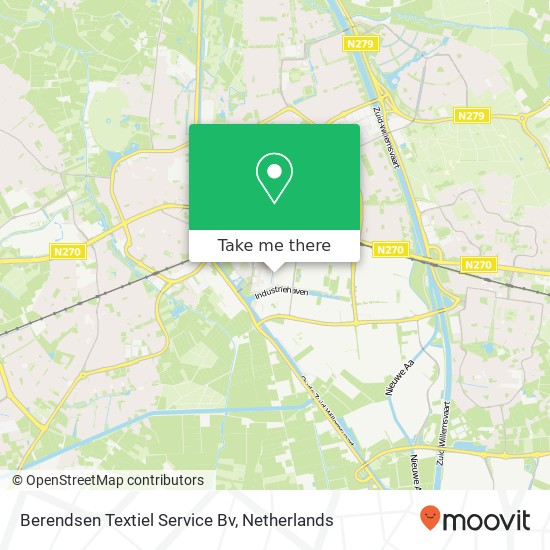 Berendsen Textiel Service Bv kaart