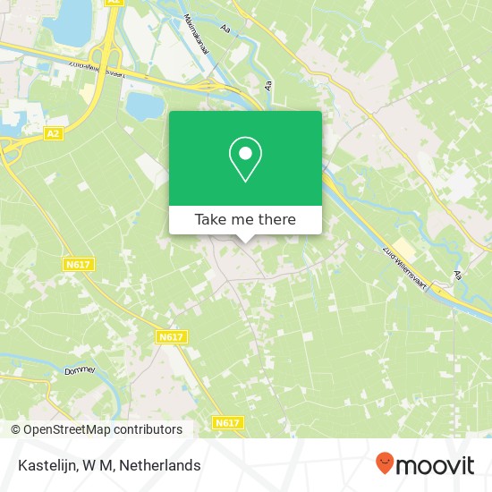 Kastelijn, W M kaart