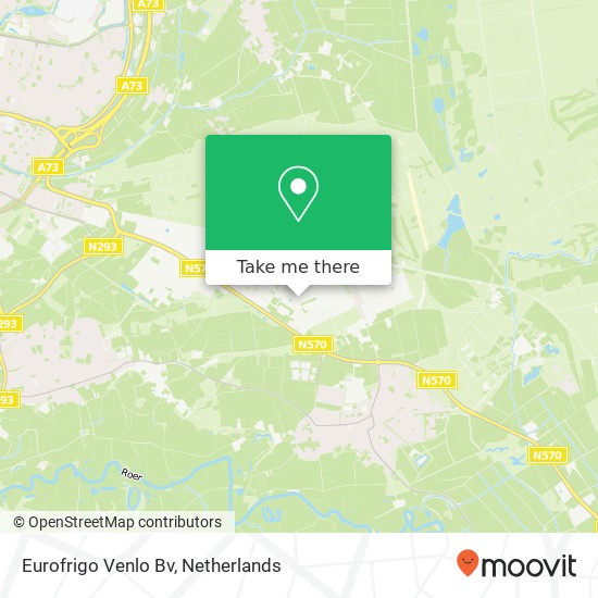 Eurofrigo Venlo Bv kaart