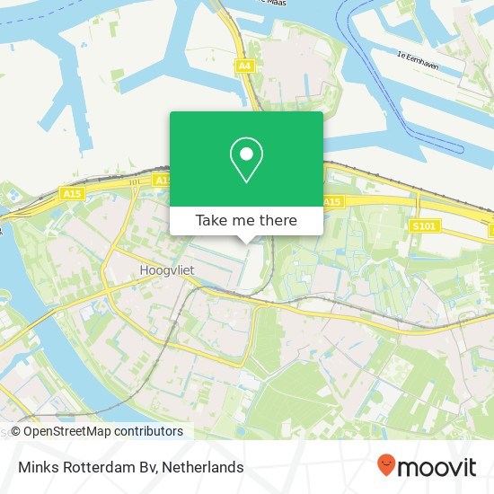 Minks Rotterdam Bv kaart