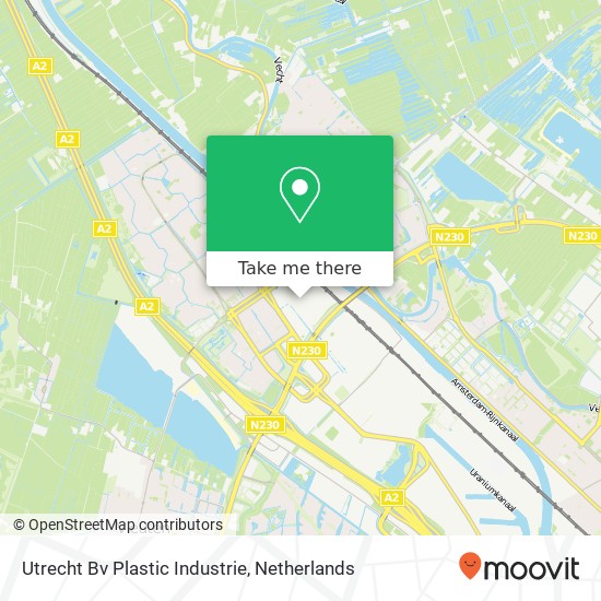 Utrecht Bv Plastic Industrie kaart