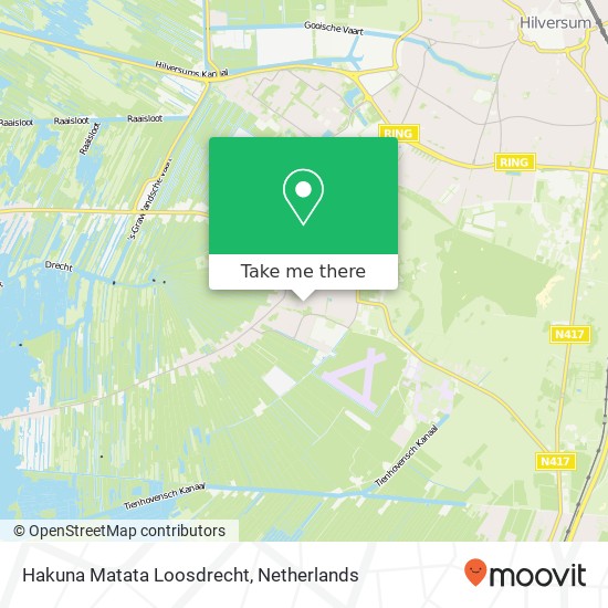 Hakuna Matata Loosdrecht kaart