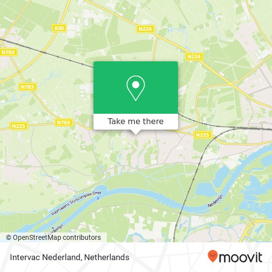 Intervac Nederland kaart