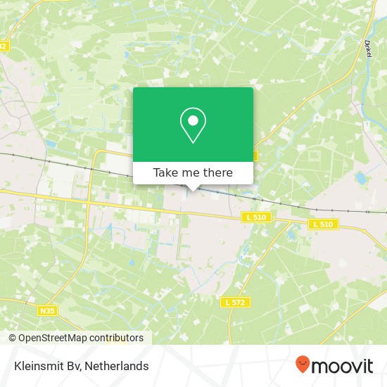 Kleinsmit Bv kaart