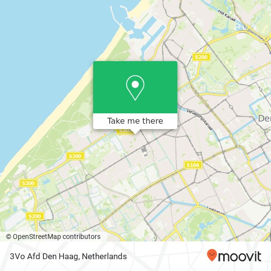 3Vo Afd Den Haag kaart