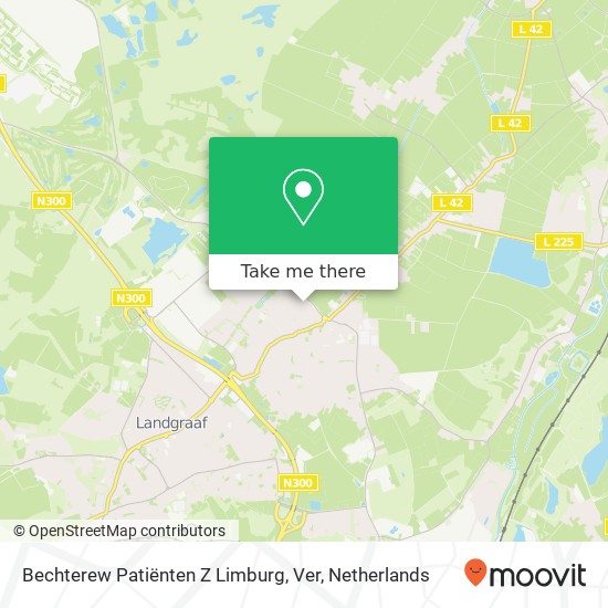 Bechterew Patiënten Z Limburg, Ver kaart