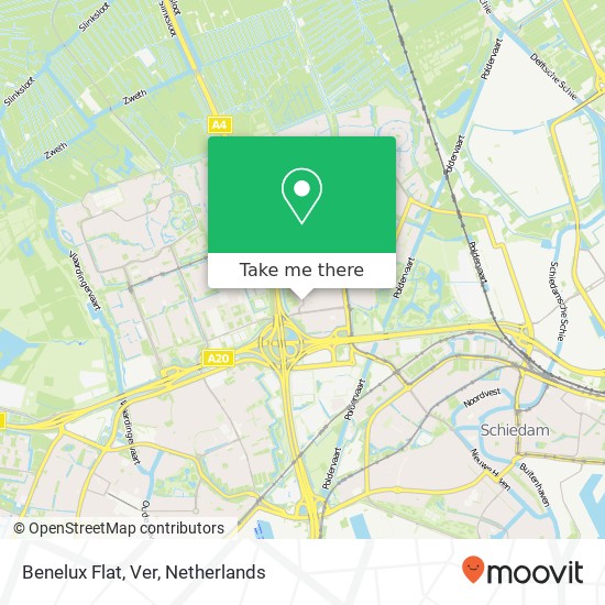 Benelux Flat, Ver kaart