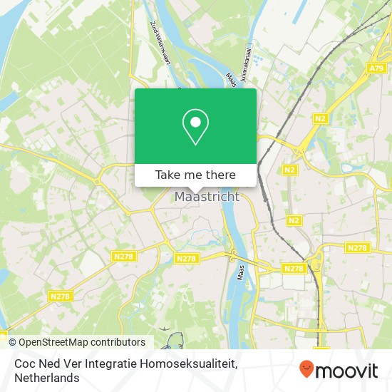 Coc Ned Ver Integratie Homoseksualiteit kaart