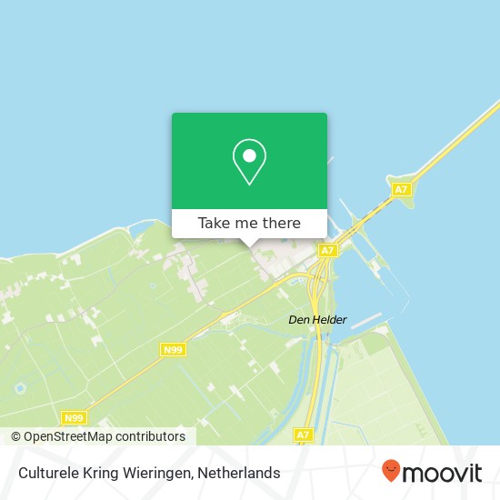 Culturele Kring Wieringen kaart