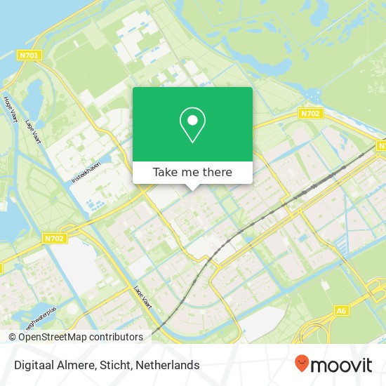 Digitaal Almere, Sticht kaart