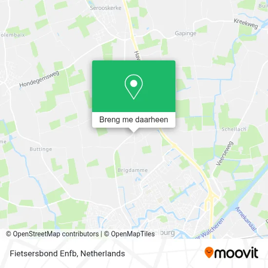 Fietsersbond Enfb kaart